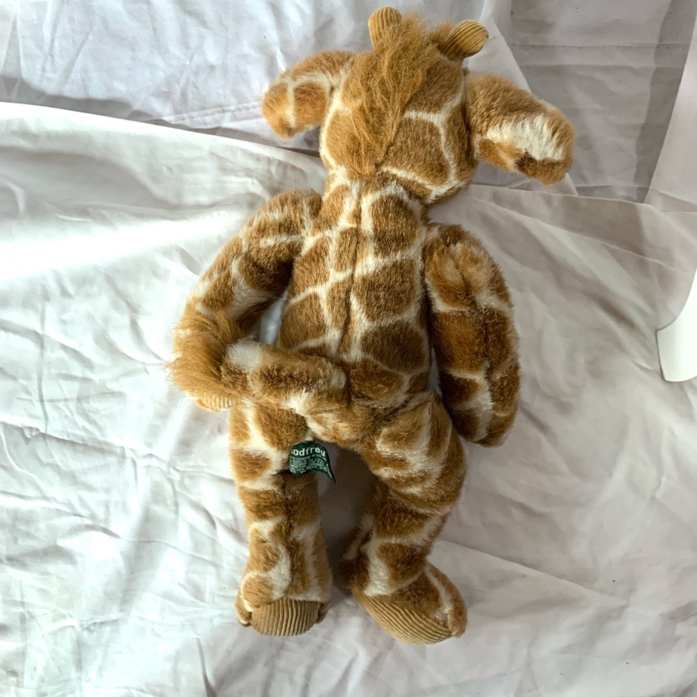 Vintage Russ Godfrey Giraffe Plush Toy - Brown and Cream - Picture 3 of 8